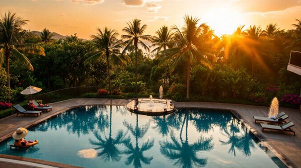 Découvrez les hôtels avec spa et piscine en plein air en Thaïlande