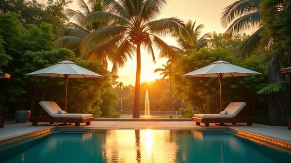 Optimiser votre séjour avec les meilleurs hôtels spa et piscine extérieure en Thaïlande